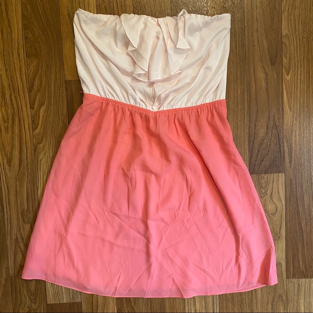 Express Strapless Dress